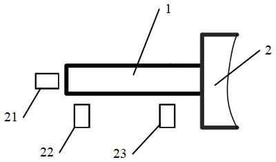 Numerical control machine tool spindle axial thermal error physical modeling method