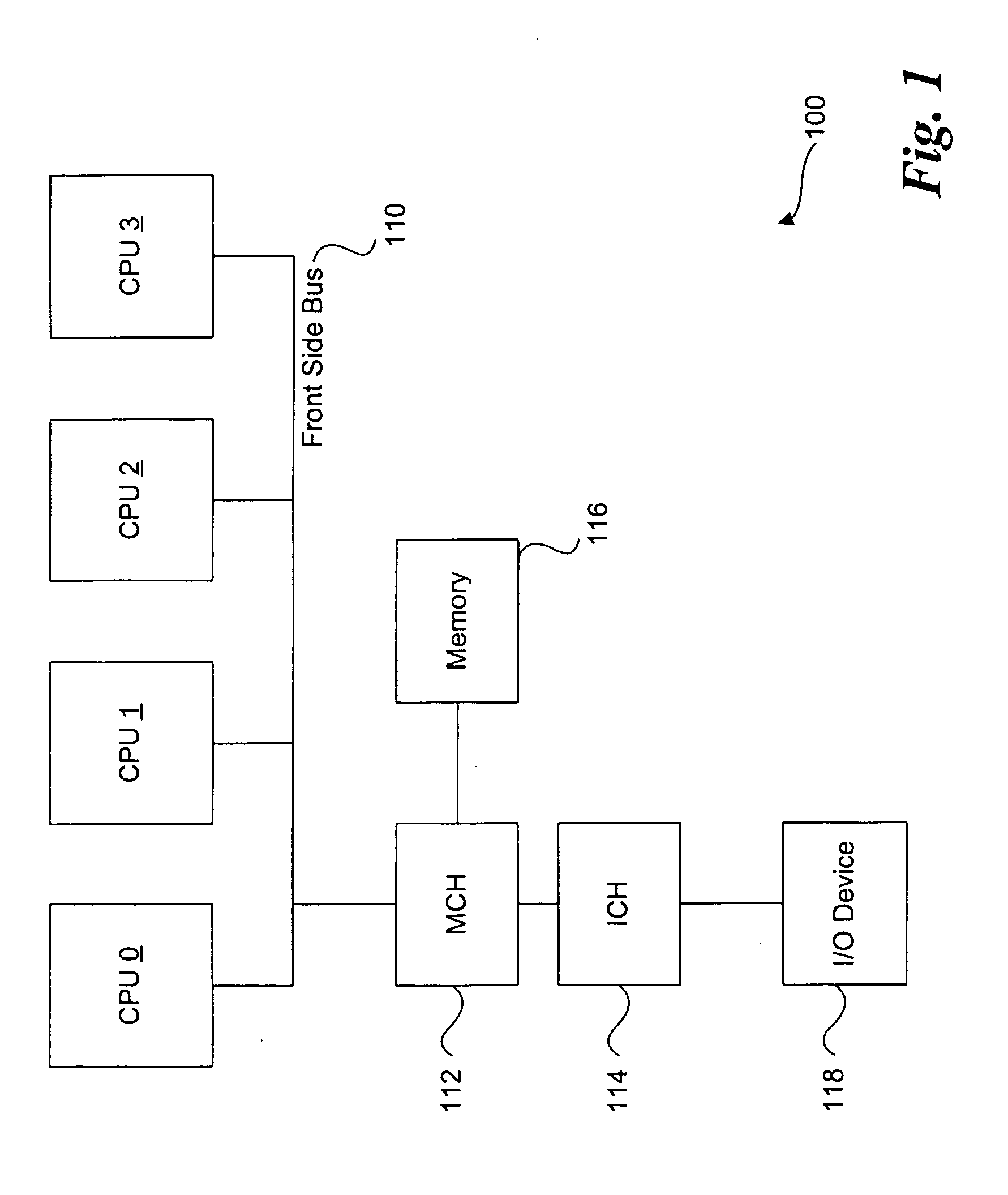 Striping across multiple cache lines to prevent false sharing