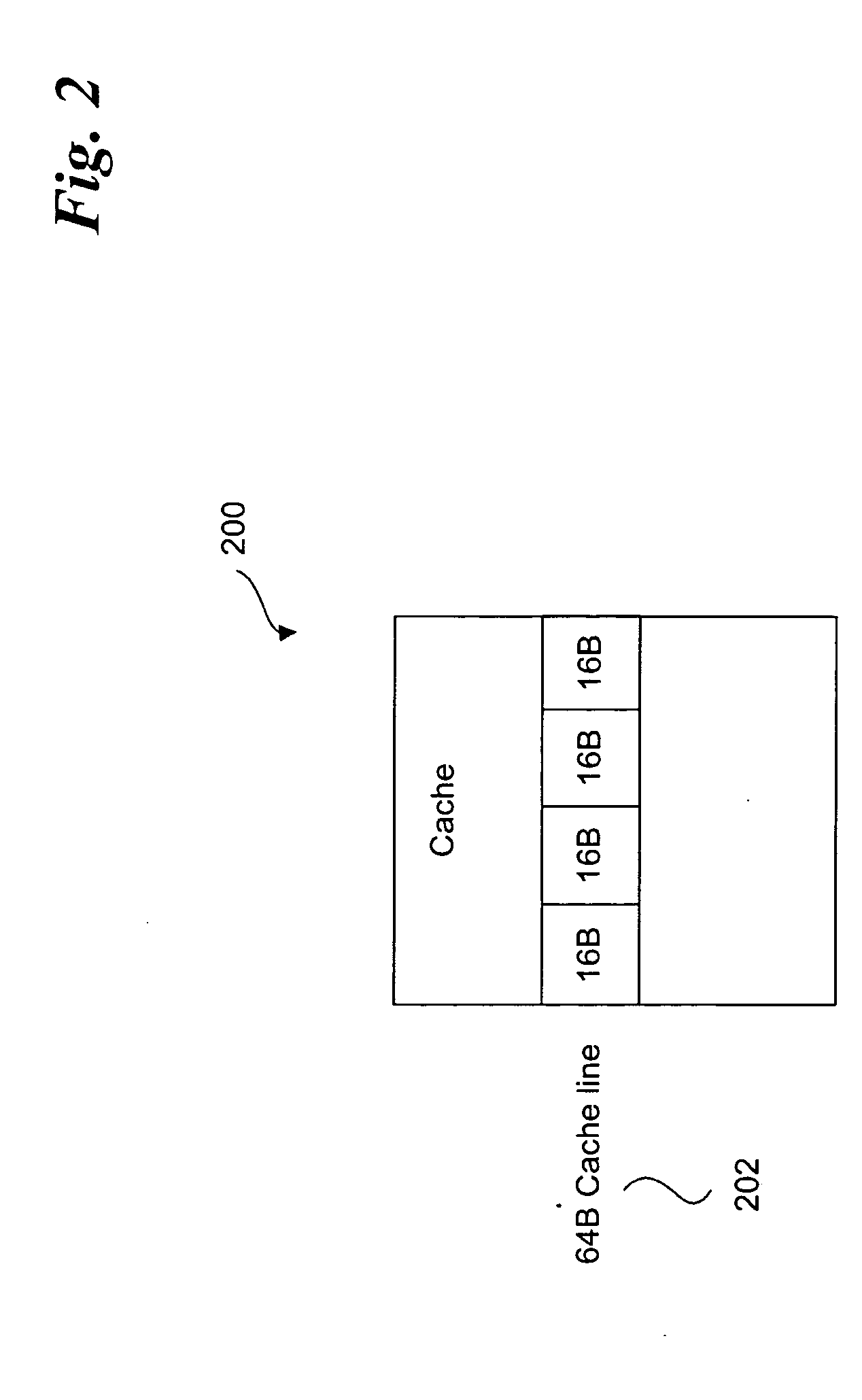 Striping across multiple cache lines to prevent false sharing