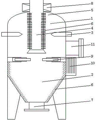 Improved sewage separation device