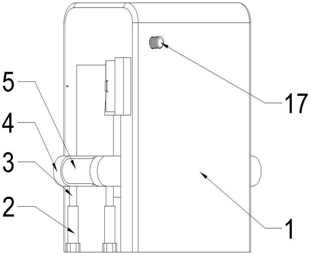 Full-automatic workpiece cleaning device for mechanical engineering