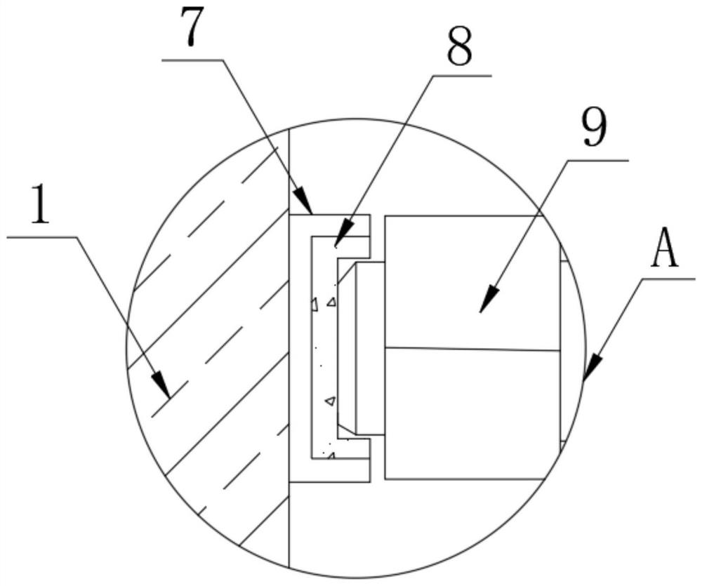 Heavy four-column pull rod air cylinder