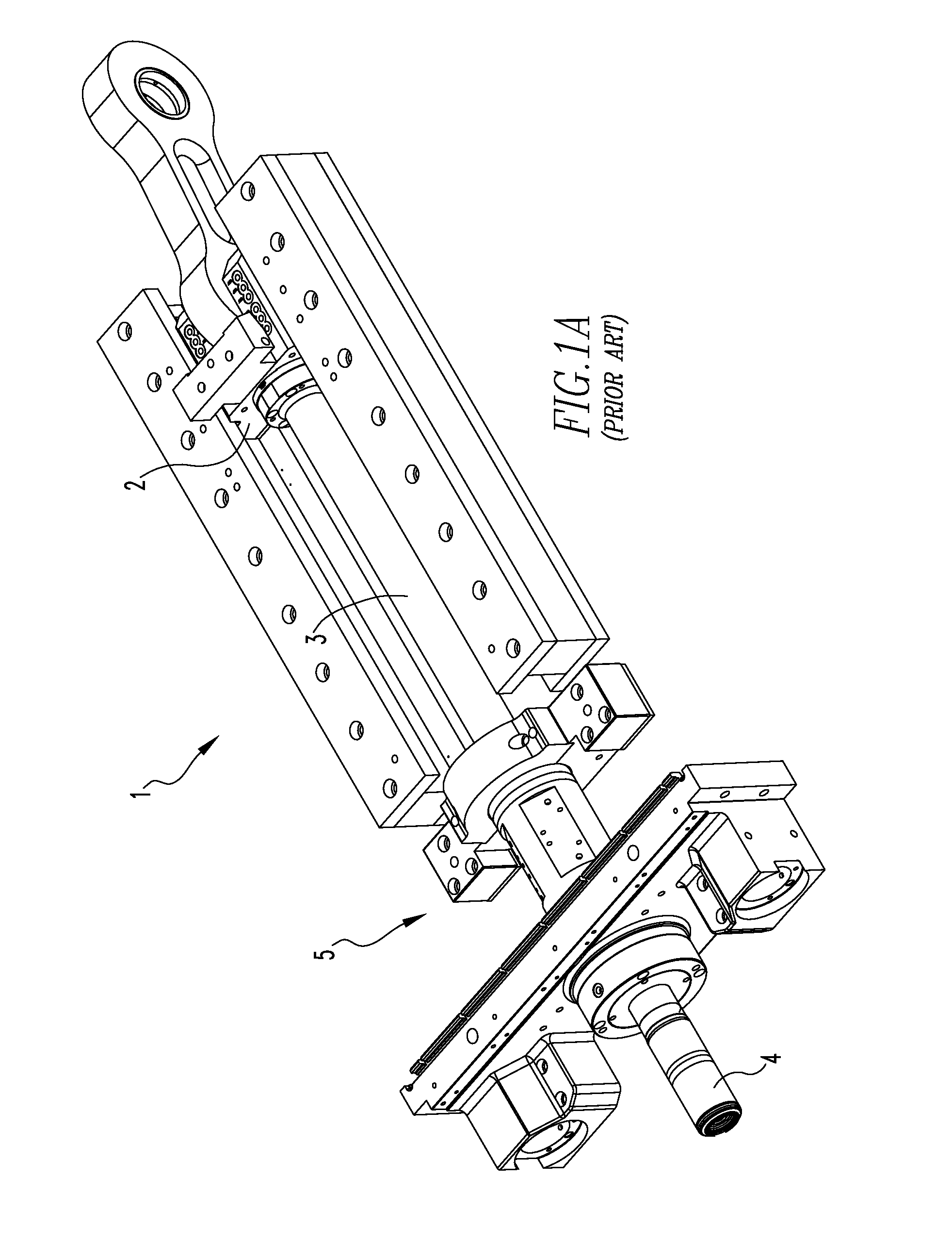 Outboard hydrostatic bearing assembly for can bodymaker