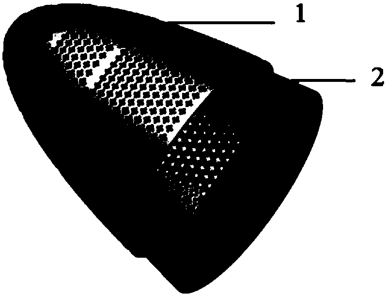 Manufacturing method of curved frequency selective surface array