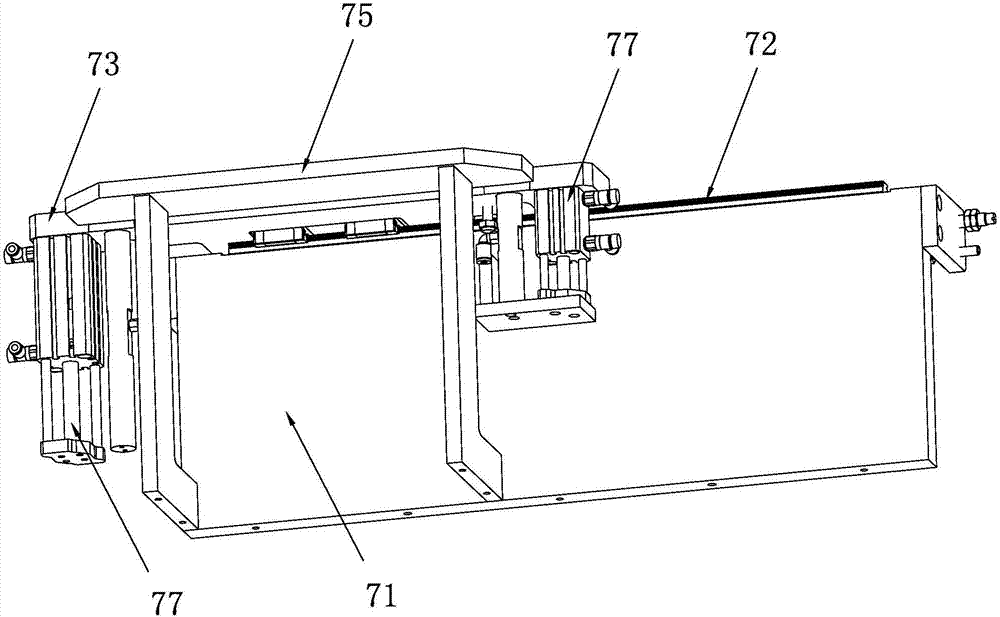 Automatic injection molding feeding device