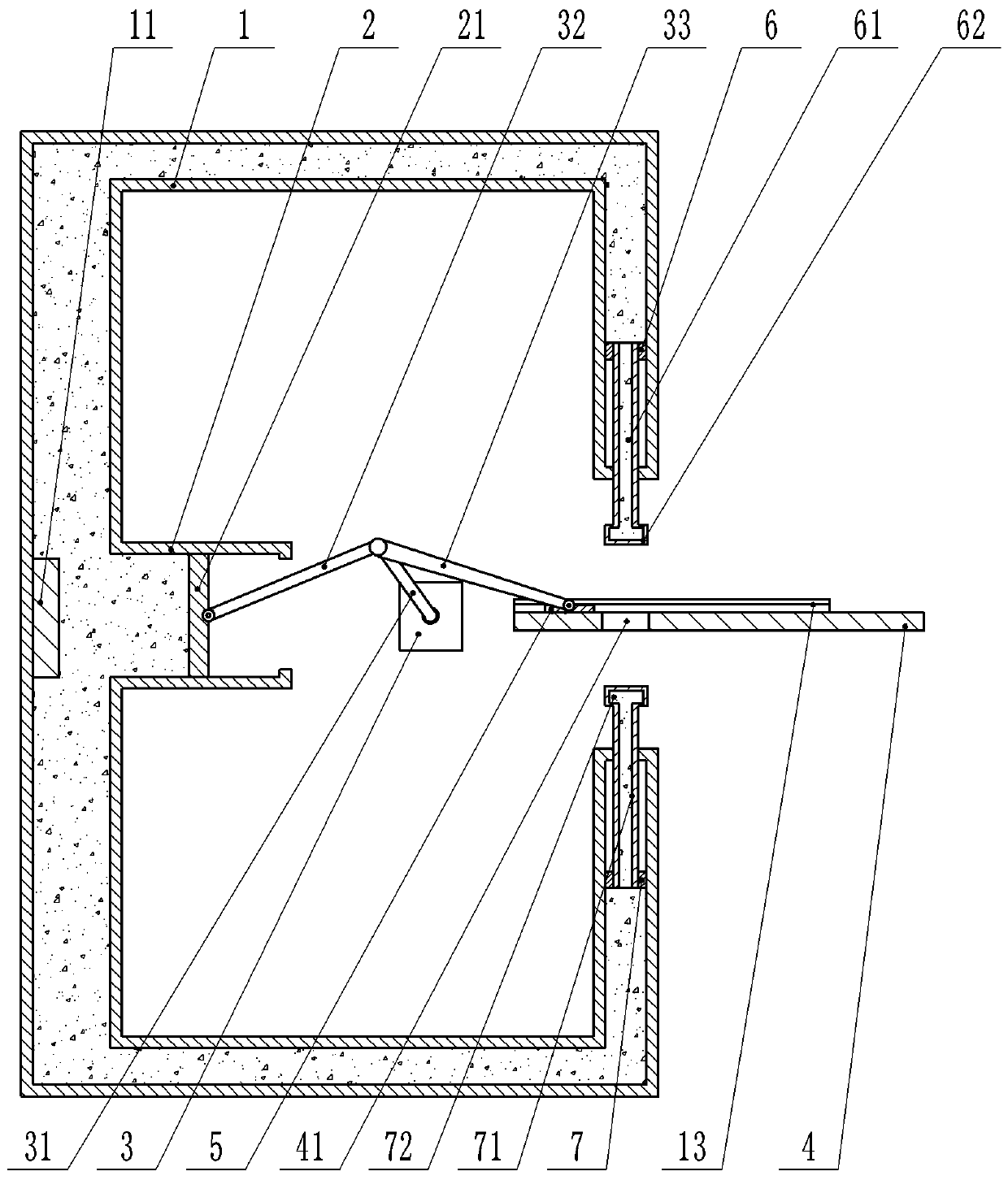 Heat sealing process of plastic packaging bag