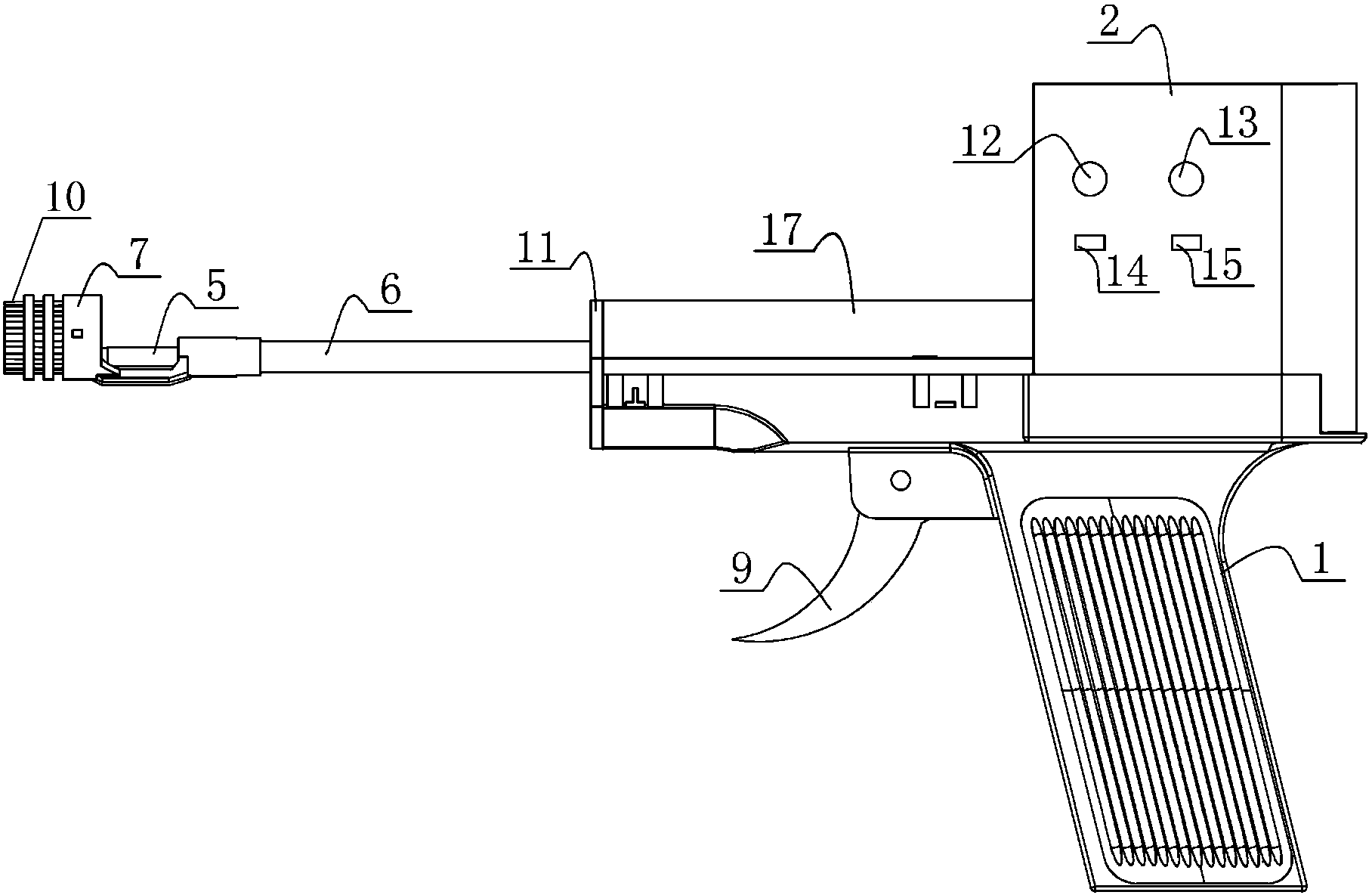 Combined electric ligation injector