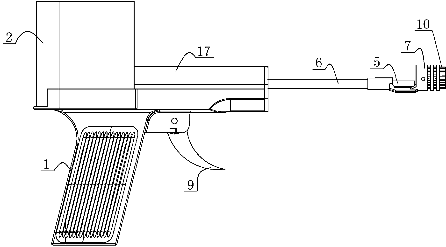 Combined electric ligation injector