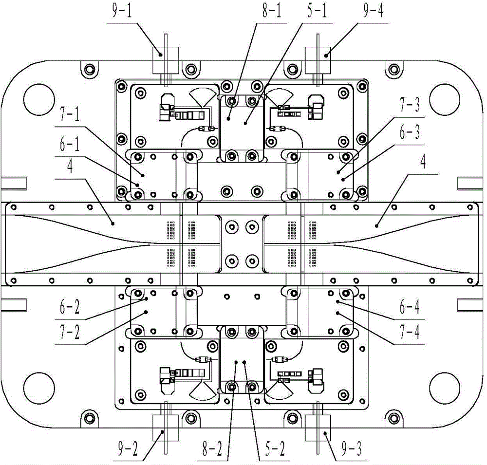 C-band space power synthesis solid-state power amplifier