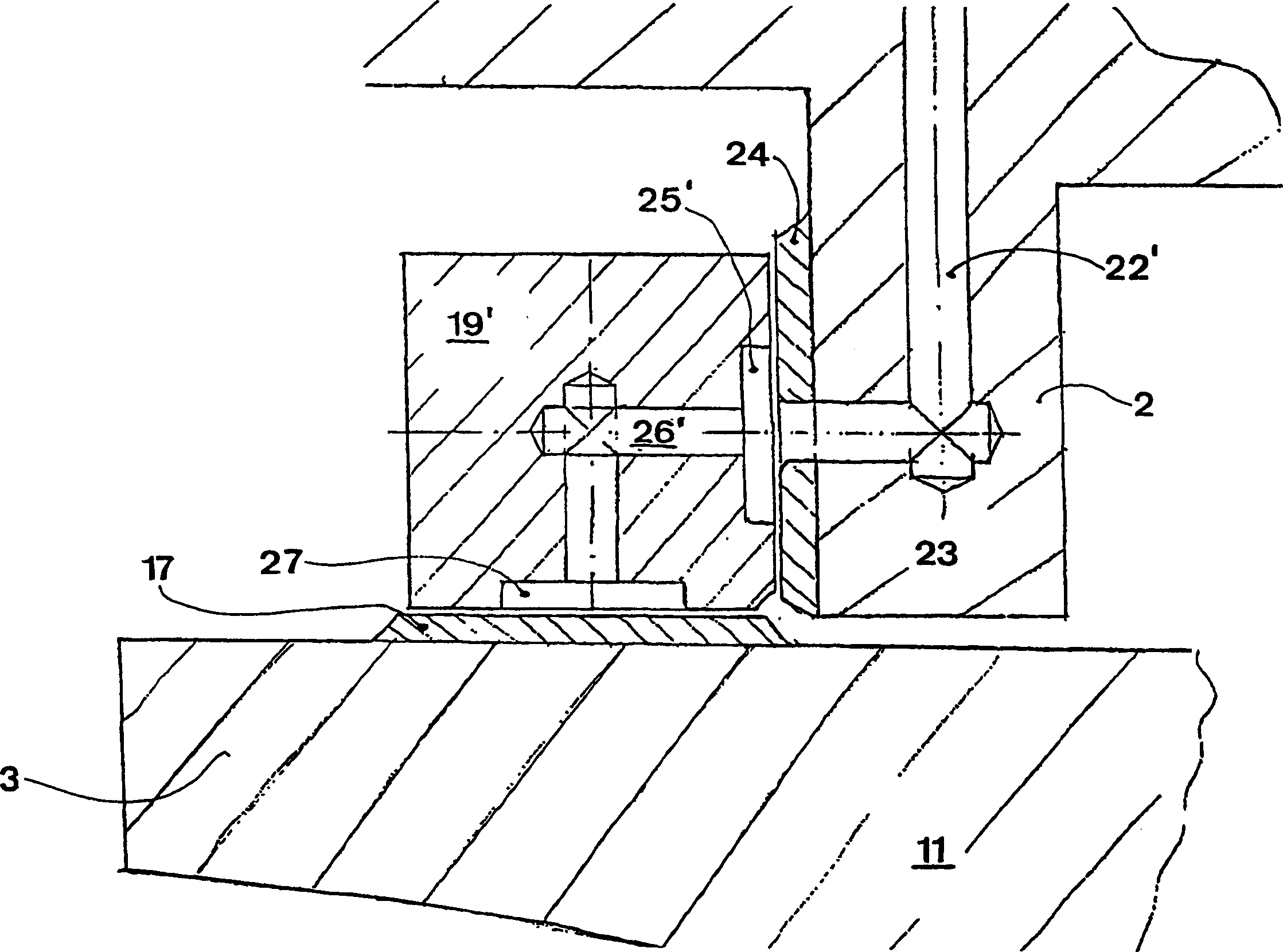 Sealing in hydraulic turbine unit