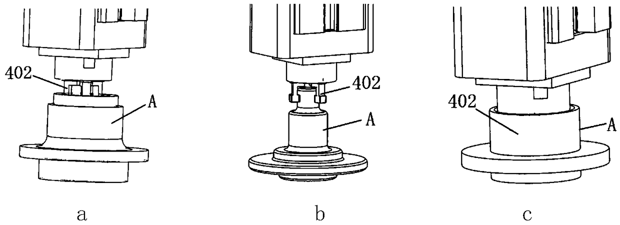 Wheel sleeve part feeding device