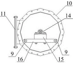 A transformer riser lead wire clamping device