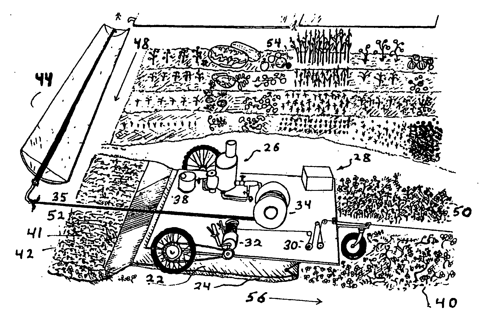 Hot water apparatus and method for sustainable agriculture