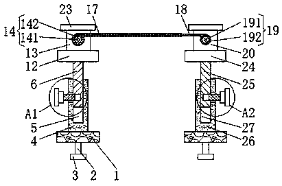 Sunshade device for melon and fruit planting