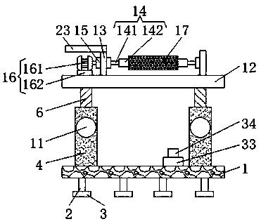 Sunshade device for melon and fruit planting