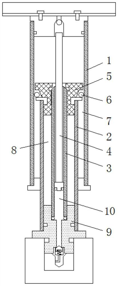 A high-pressure pump cooling mechanism