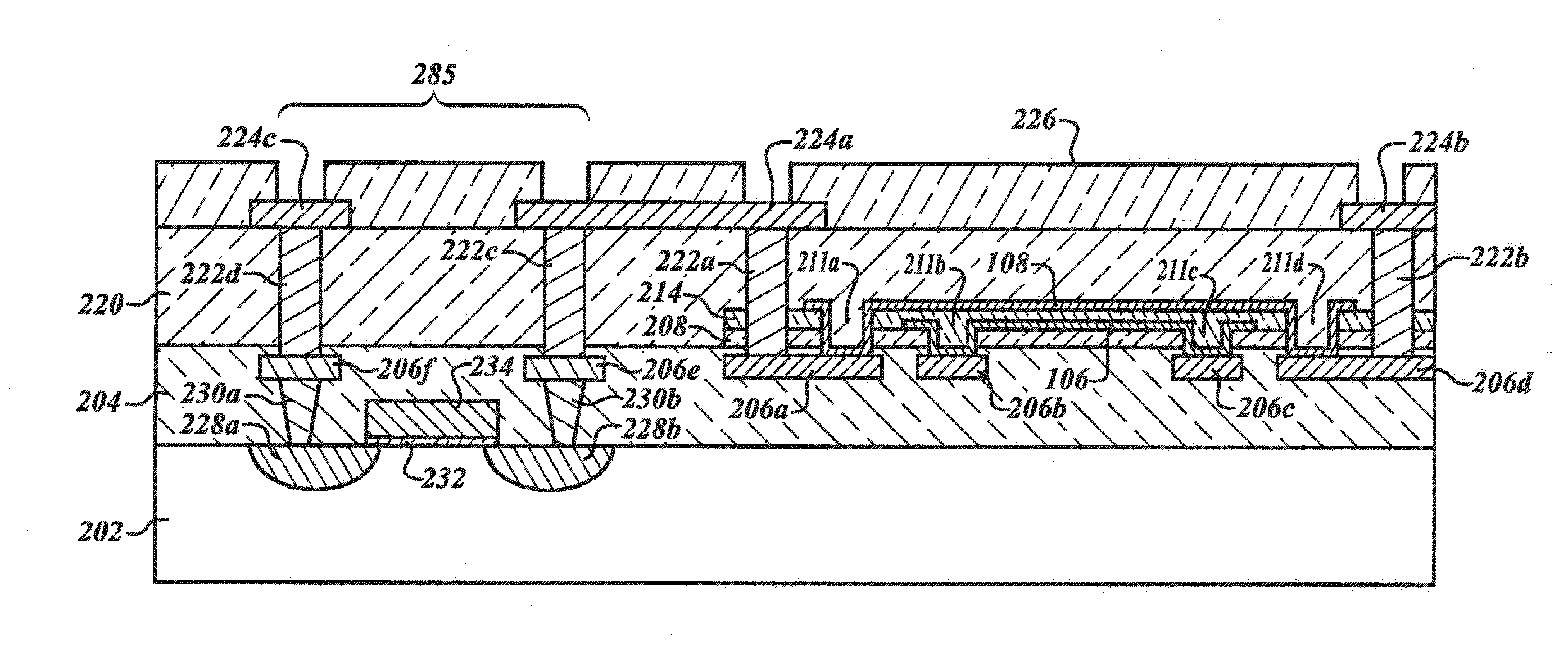 Heater design for heat-trimmed thin film resistors