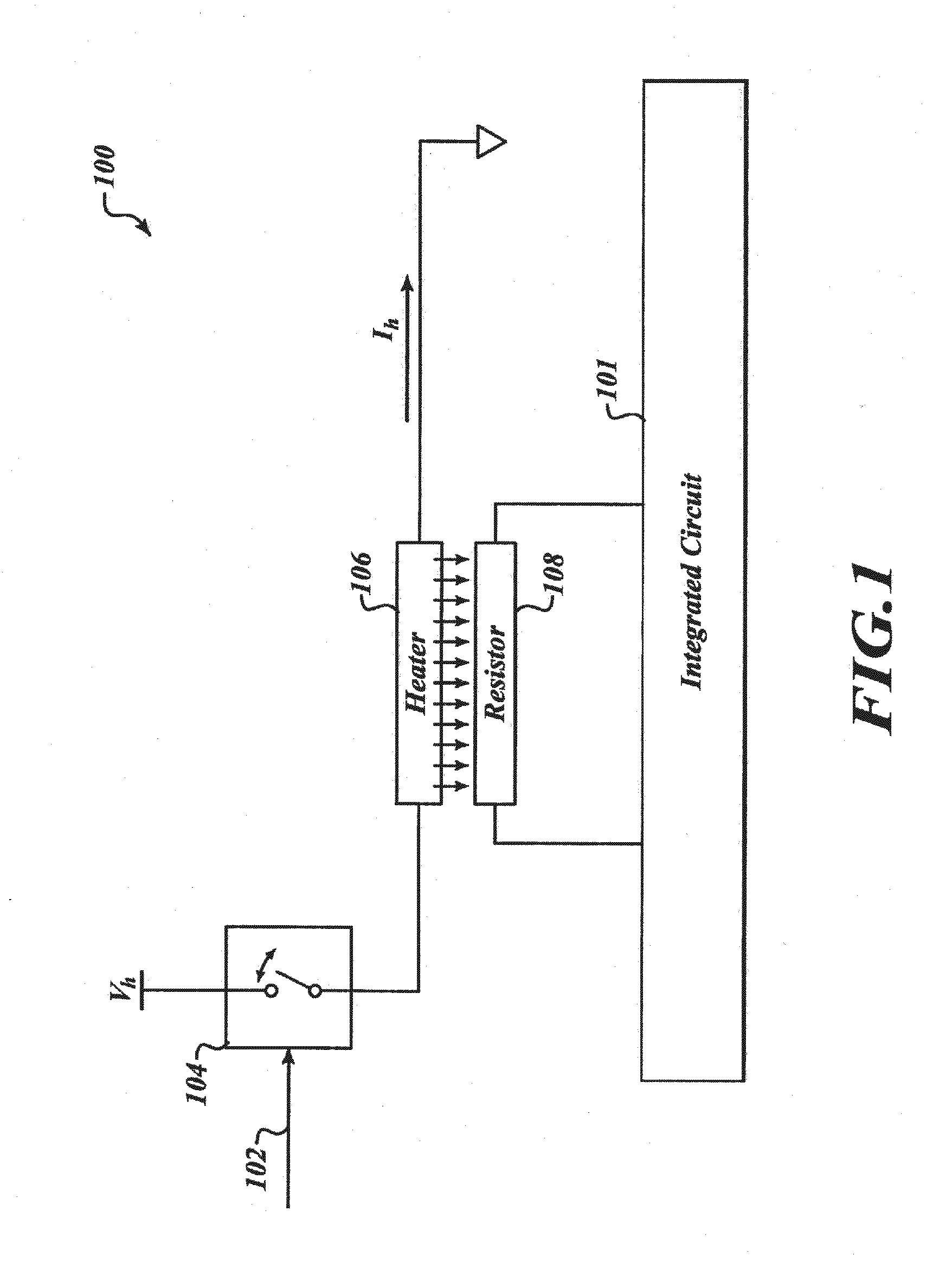 Heater design for heat-trimmed thin film resistors