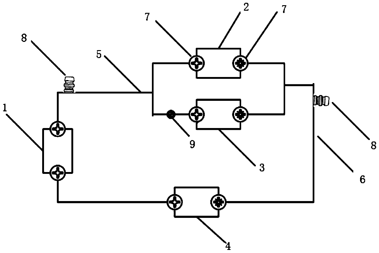 Air conditioning system filling parameter acquiring method and device