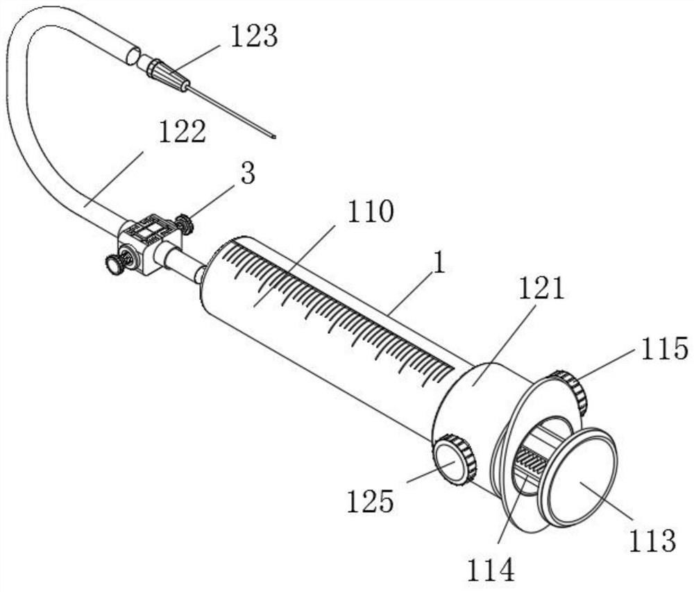 Pericardiocentesis liquid extraction device for department of cardiology