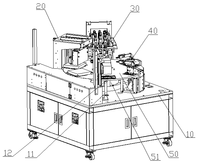 Tempered glass quality automatic detection device