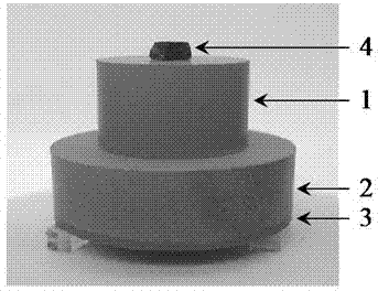 Method for preparing single-domain yttrium barium copper oxide bulk superconductor by taking Y2BaCuO5 as base material