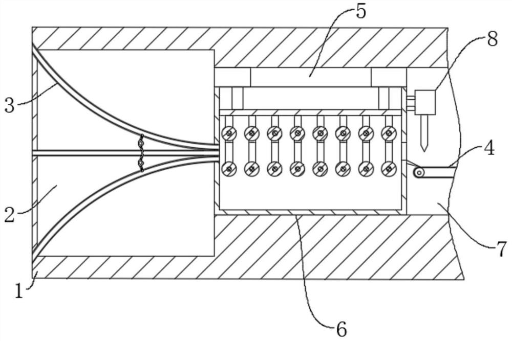 Production equipment of yoga mat and nano antibacterial treatment process of yoga mat