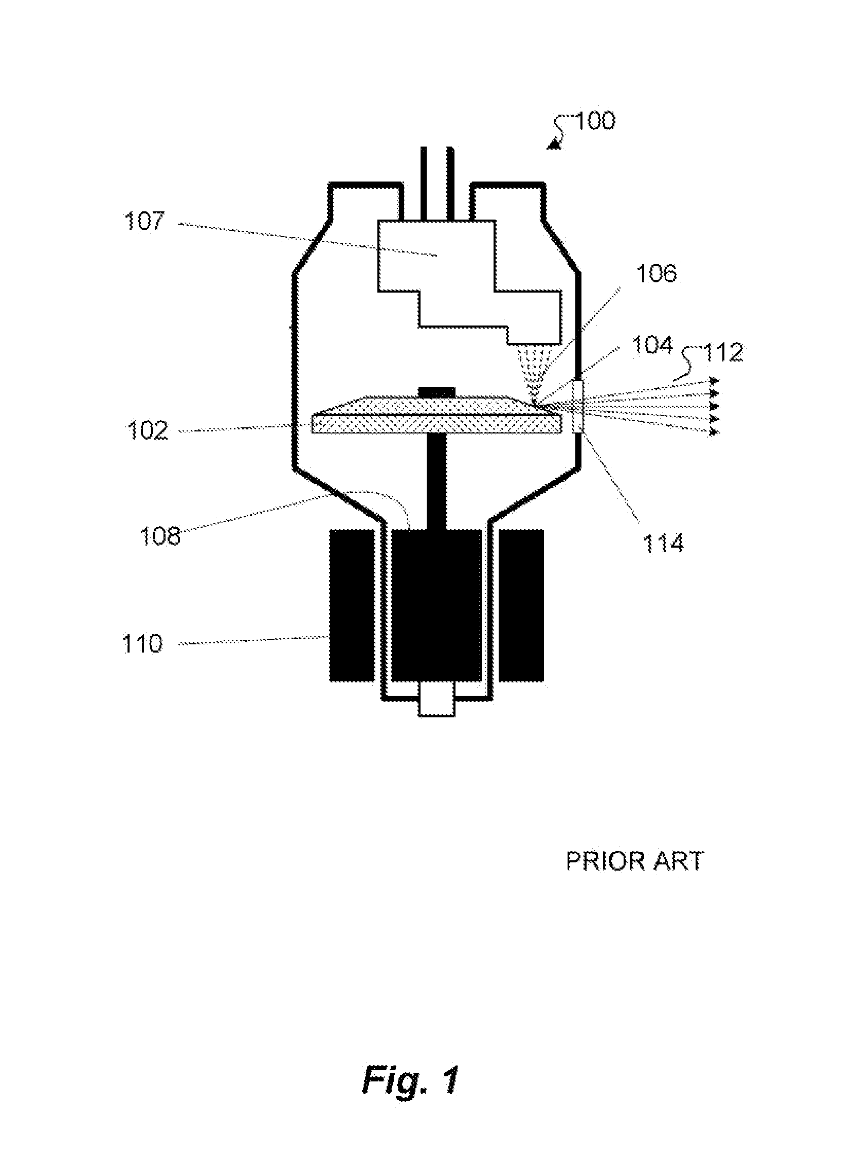 X-Ray Tube with Rotating Anode Aperture