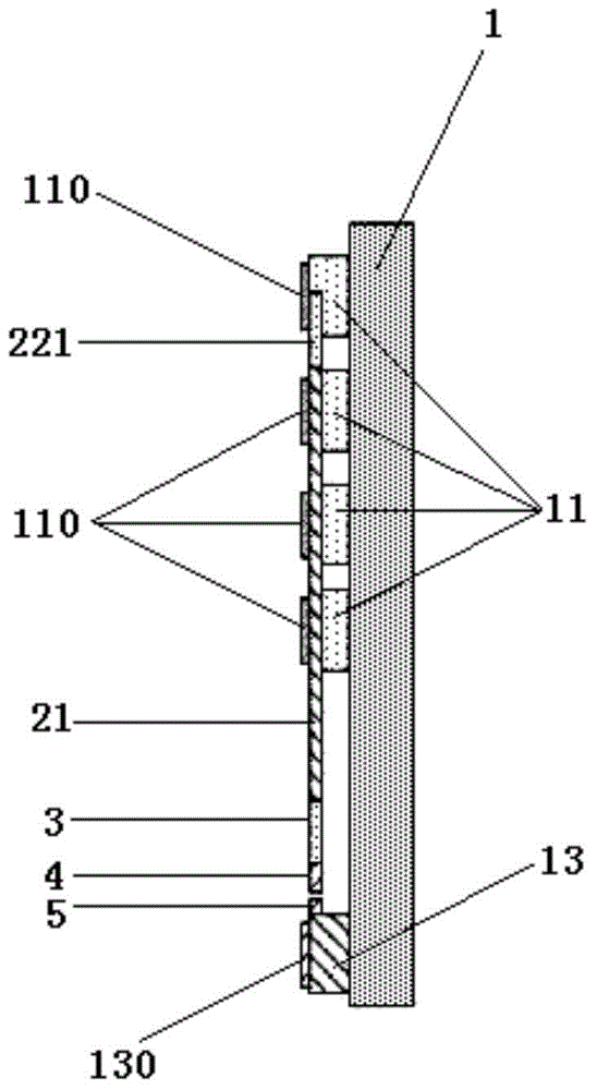 Synchronous measurement structure and method for contact resistance and contact force of MEMS materials