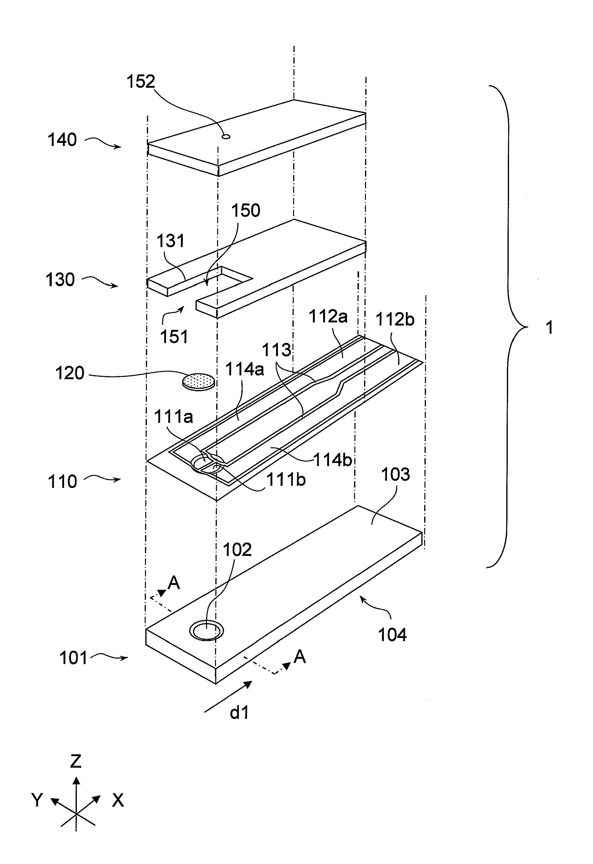 Biosensor, method of producing the same and detection system comprising the same