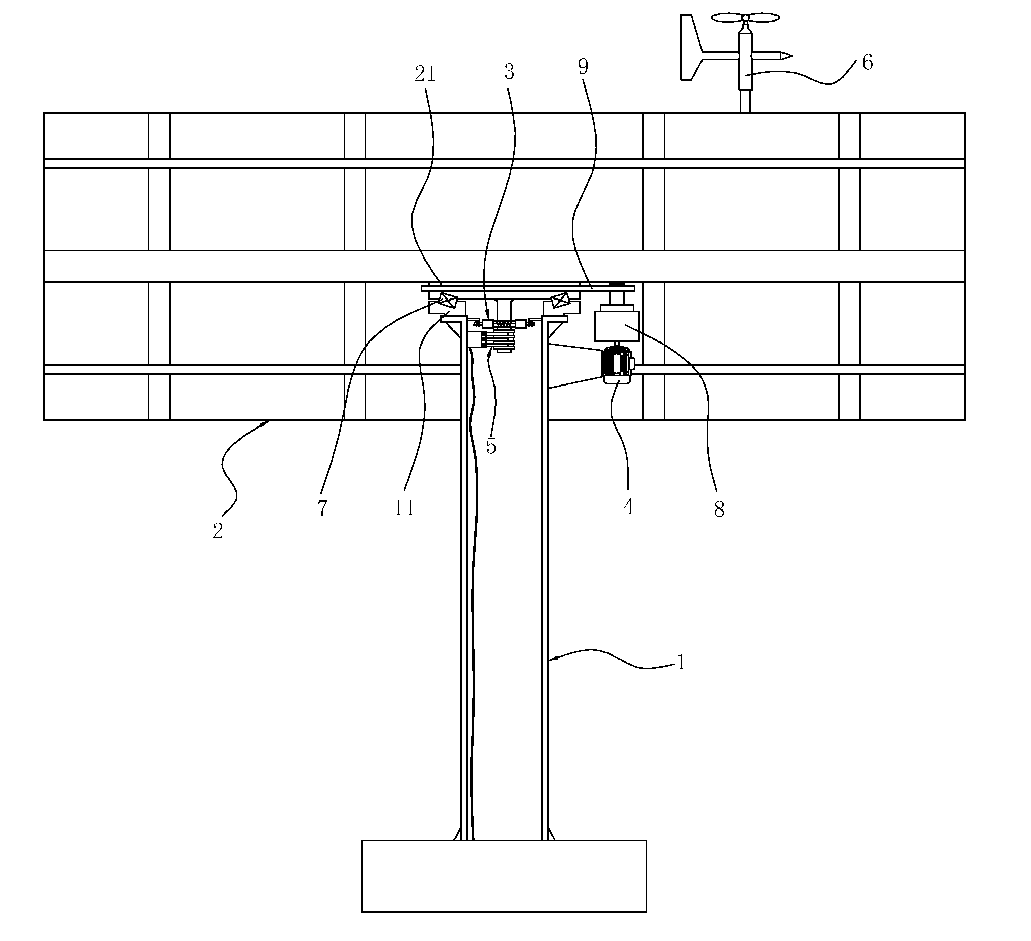 Stormproof billboard and control method thereof