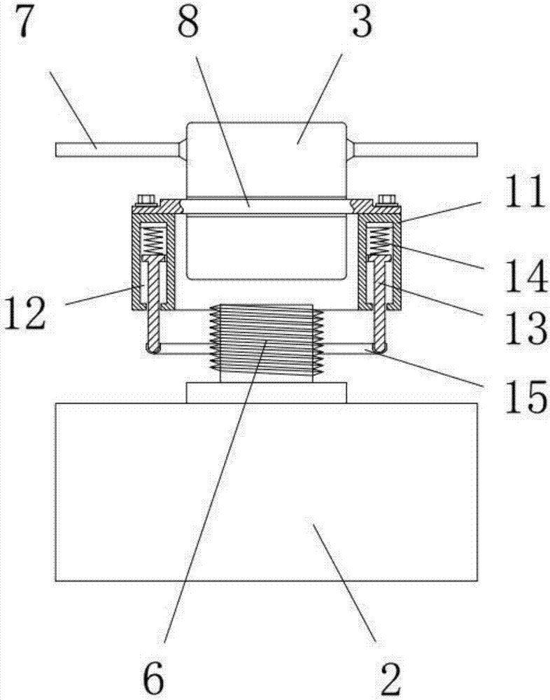 Rapid bonnet assembling assembly