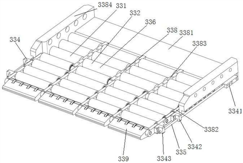 Calculation-based control system and method for forklift parking robot in free stop arm