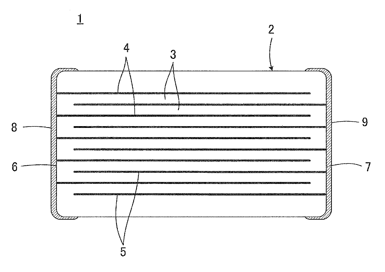 Dielectric ceramic and laminated ceramic capacitor