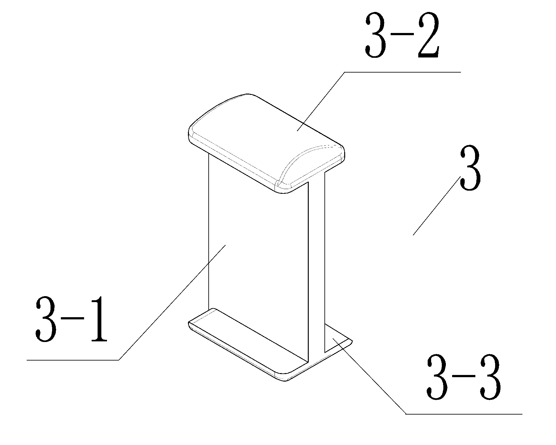 Nail cartridge base of disposable intracavity incision anastomat