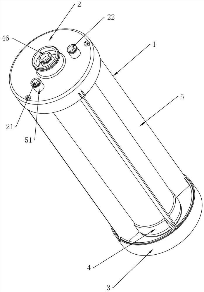 Filter core assembly and filter device thereof