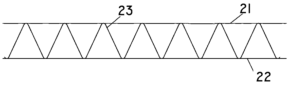 Composite heat-insulation truss, wall comprising composite heat-insulation truss and construction method of wall