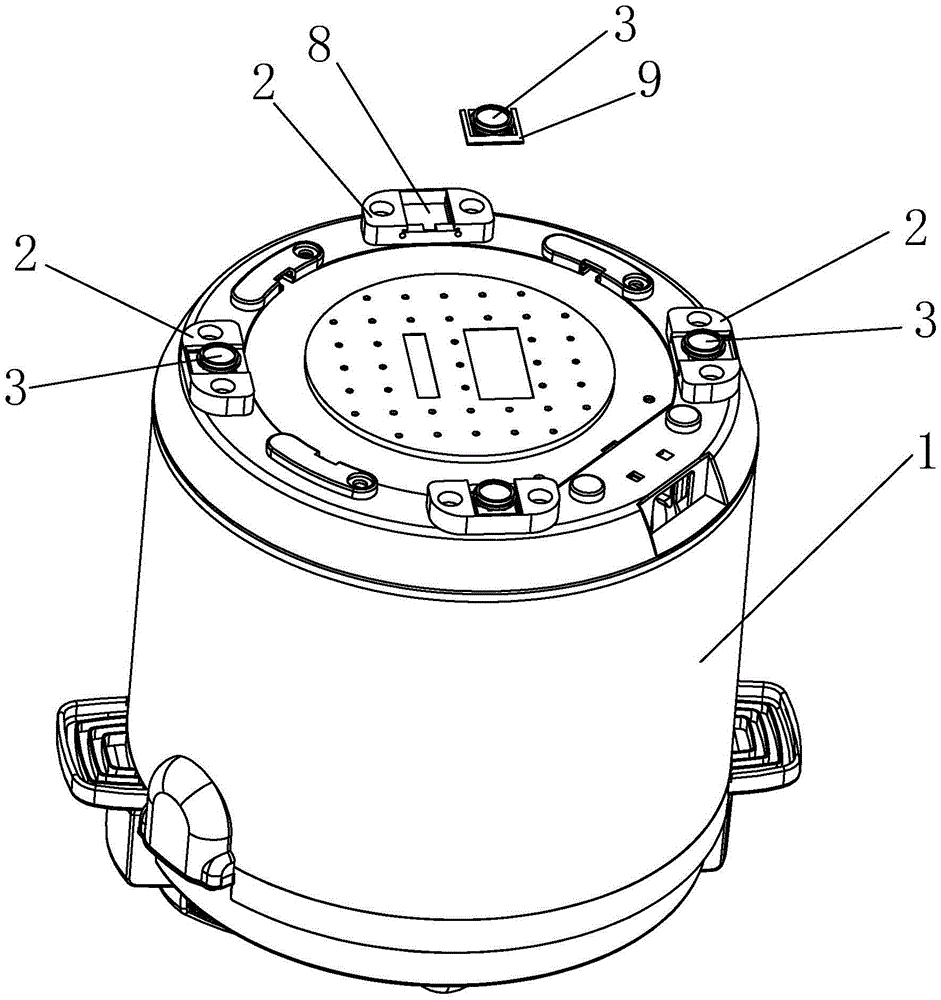 Novel electric pot