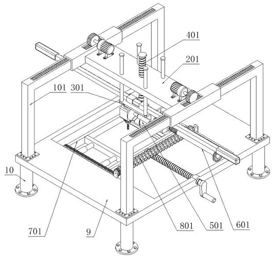 Multipurpose plate precision machining device