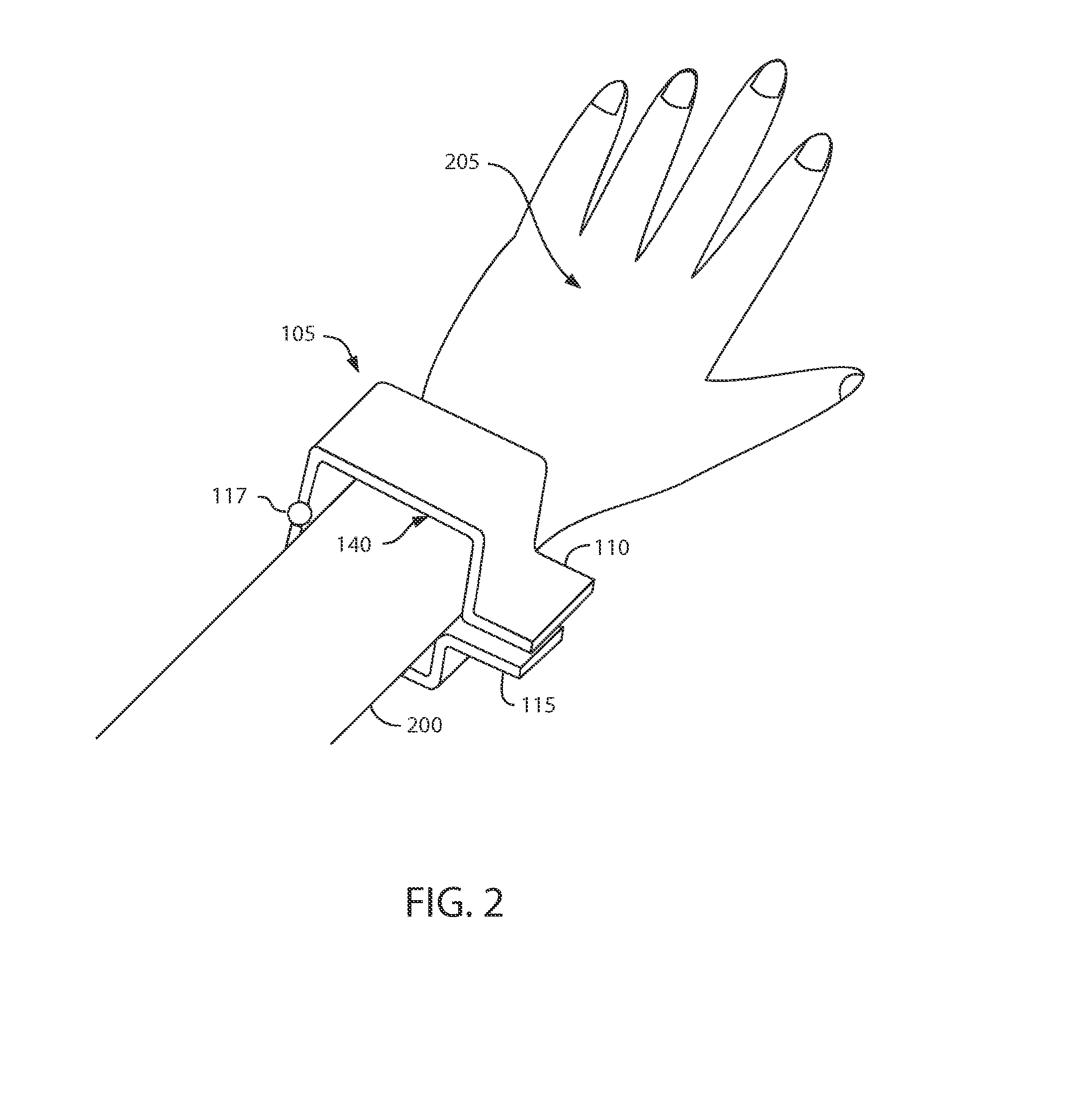 Identifying hand gestures based on muscle movement in the arm