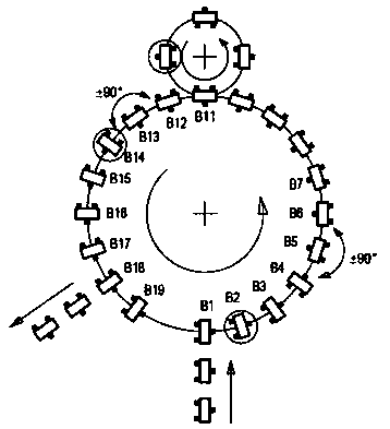 Detecting and sorting machine for SOT packaged products