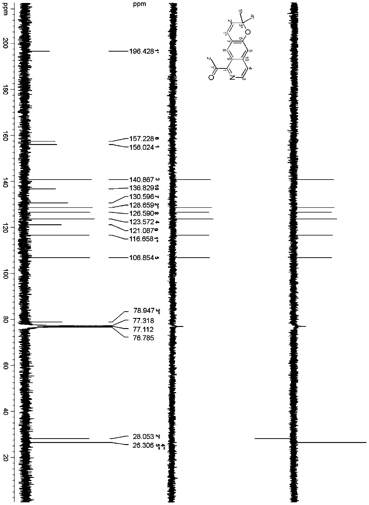 Isoquinoline tricyclic alkaloid compound as well as preparation method and application thereof