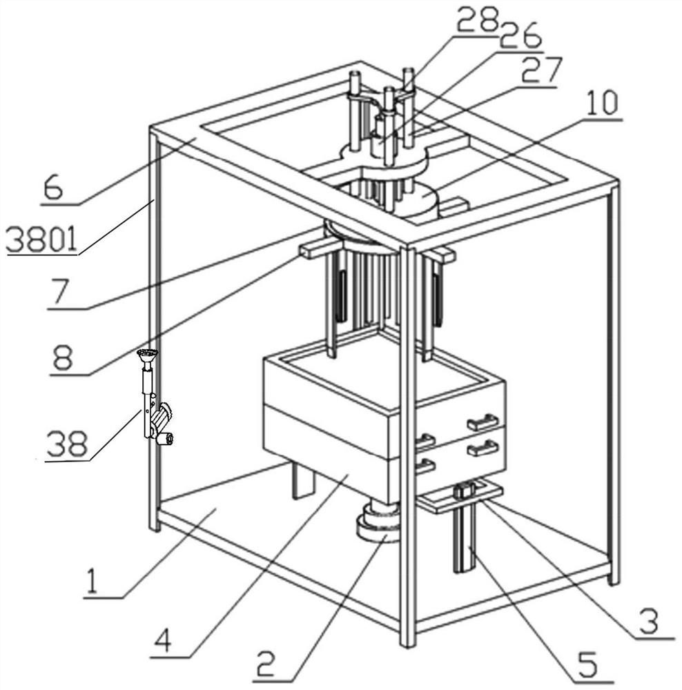 A casting system and casting method with intelligent cooling function