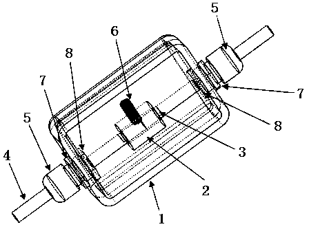 Distributed coaxial cable strain sensor with adjustable reflectivity and manufacturing method thereof