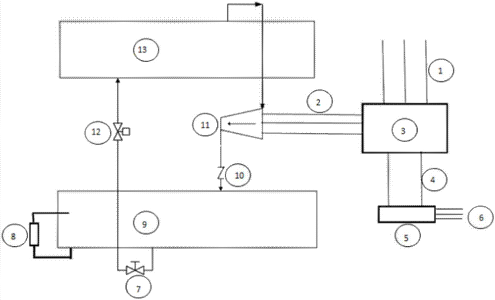 Refrigerant flow control method of water chilling unit