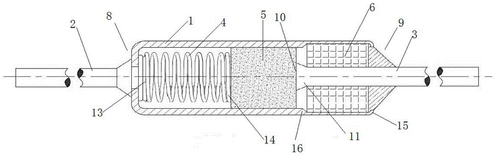 Temperature-sensing type change-over switch