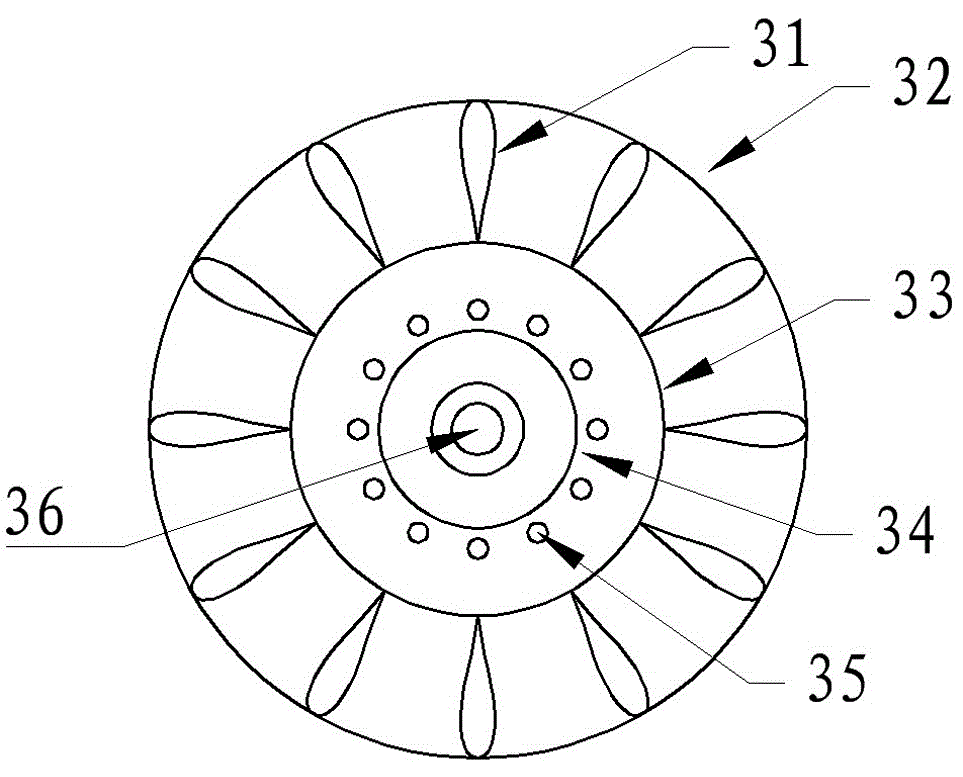 Tail heat recycling and dust removing type coal-fired boiler