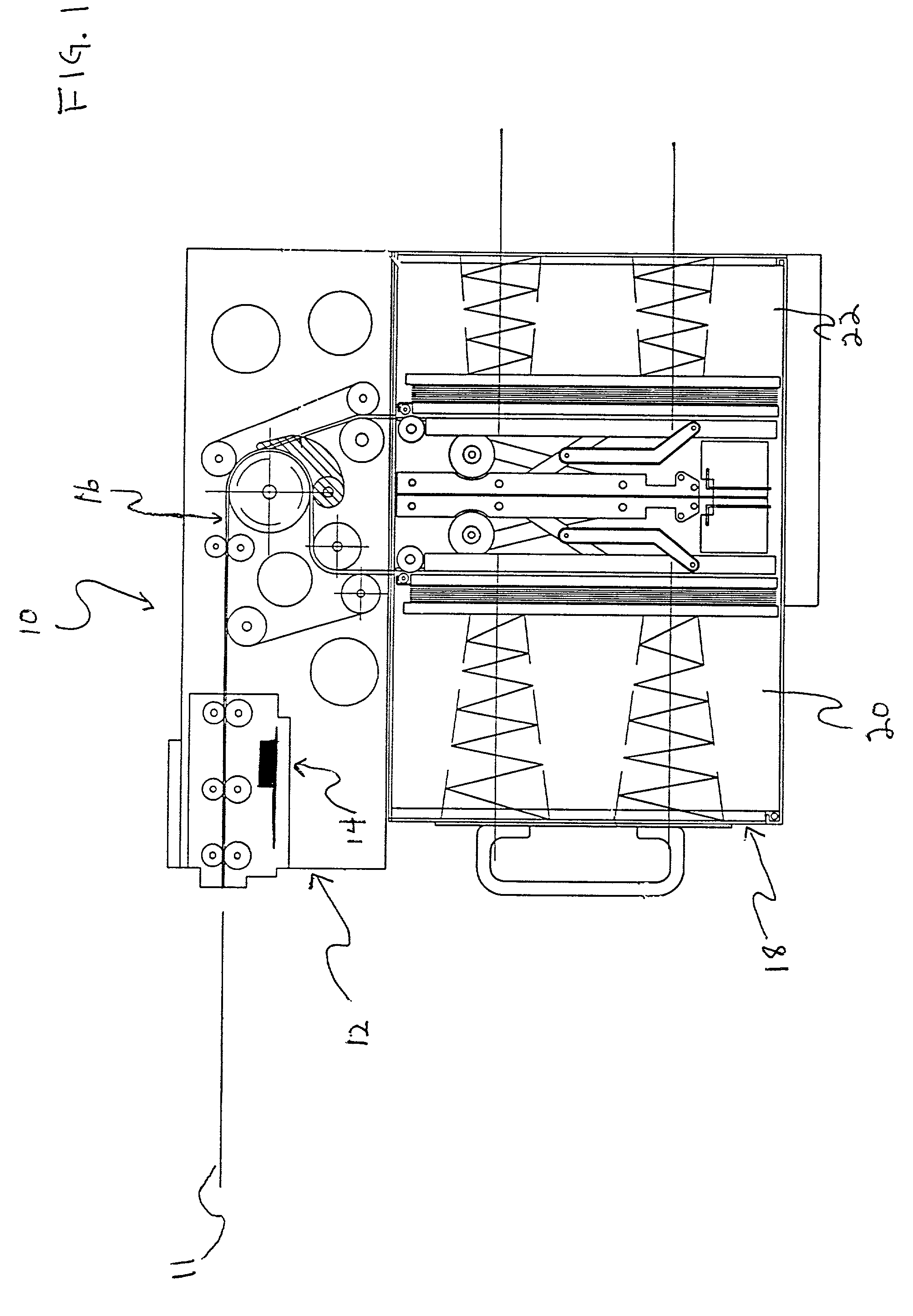 Dual cash box note and ticket validator