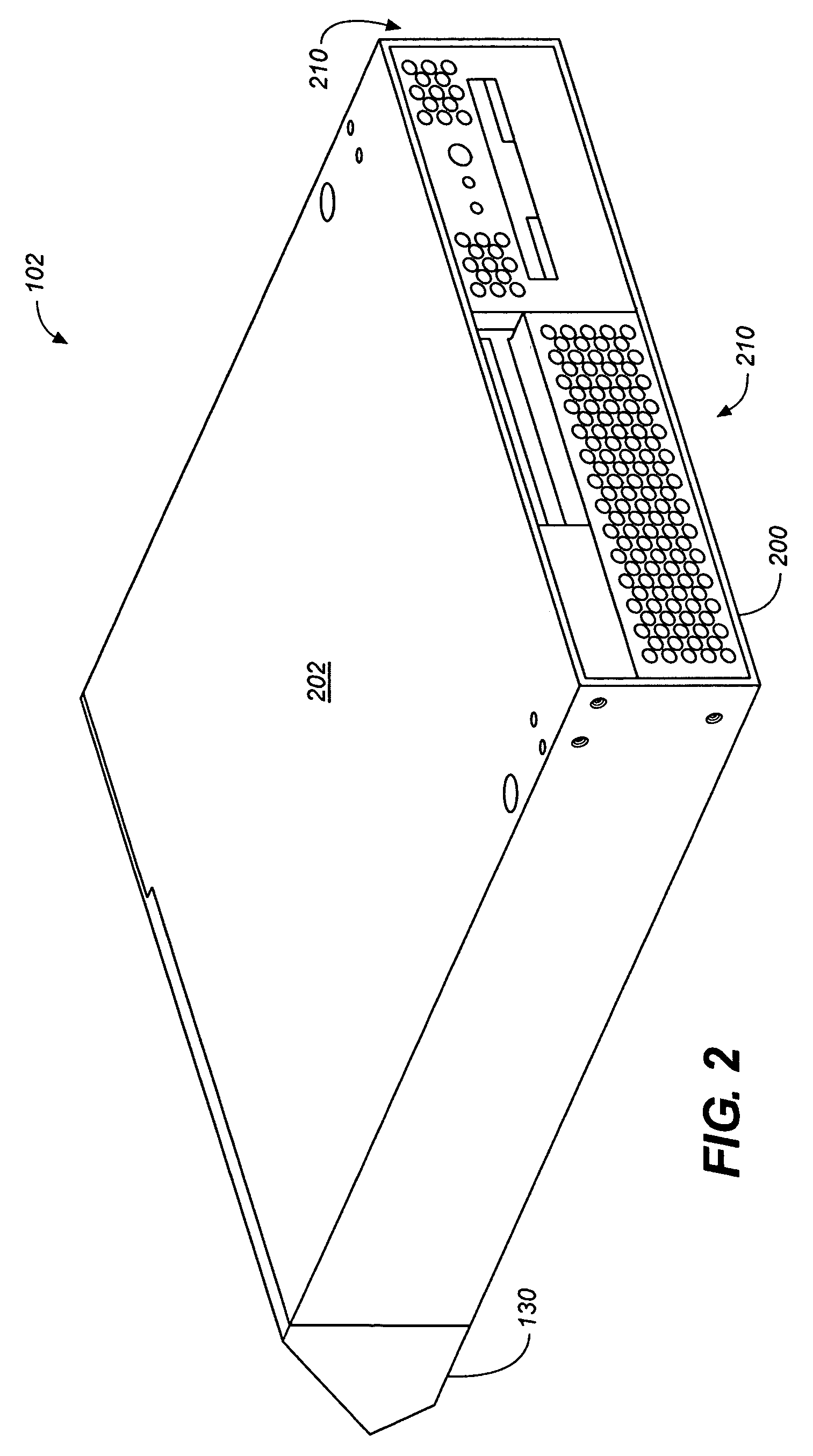 Directional fan assembly