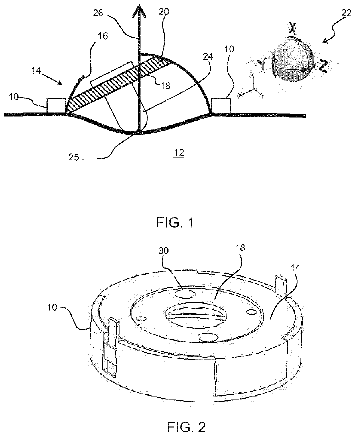 Ultrasound probe arrangement